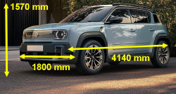 Renault 4 E-Tech dimensions